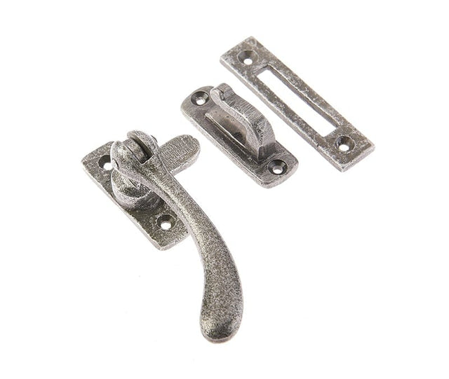 Frelan Hardware Window Furniture Pewter Frelan - Valley Forge Bulb End Casement Fastener - Pewter