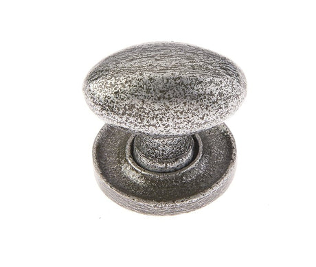 Frelan Hardware Cabinet Hardware Pewter / Cabinet Knobs Frelan - Valley Forge Oval Cabinet Knob - Pewter
