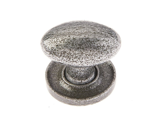 Frelan Hardware Cabinet Hardware Pewter / Cabinet Knobs Frelan - Valley Forge Oval Cabinet Knob - Pewter