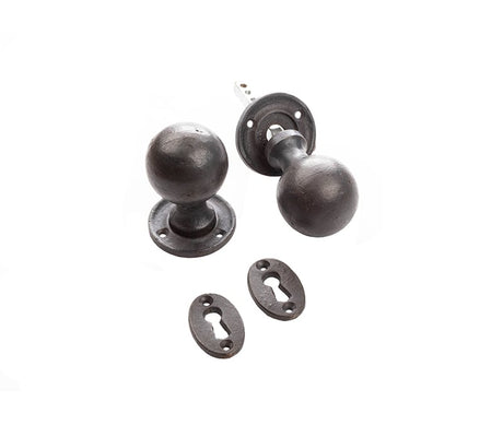 Frelan Hardware Door Furniture Beeswax / Mortice Knobs Frelan - Valley Forge Round Mortice Knobs - Beeswax