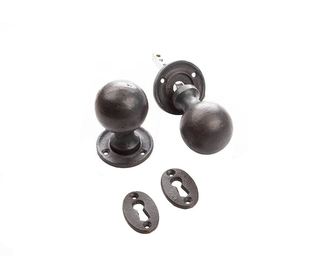 Frelan Hardware Door Furniture Beeswax / Mortice Knobs Frelan - Valley Forge Round Mortice Knobs - Beeswax