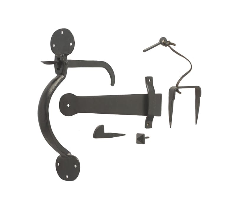 Frelan Hardware Door Furniture Black / Thumb Latch Frelan - Valley Forge Suffolk Latch - Black