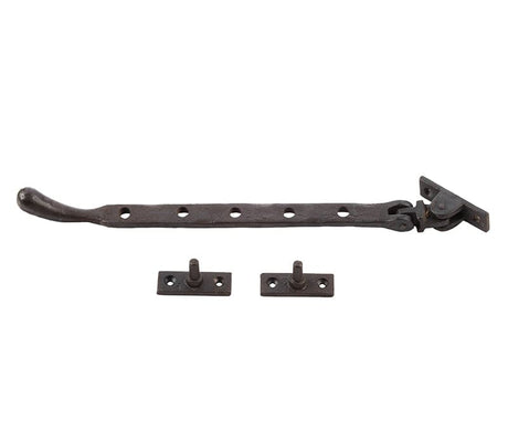 Frelan Hardware Window Furniture Beeswax / 10"/250mm Frelan - Vally Forge 250mm Bulb End Casement Stay - Beeswax