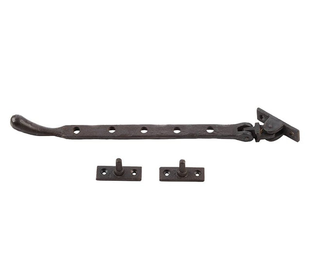 Frelan Hardware Window Furniture Beeswax / 10"/250mm Frelan - Vally Forge 250mm Bulb End Casement Stay - Beeswax