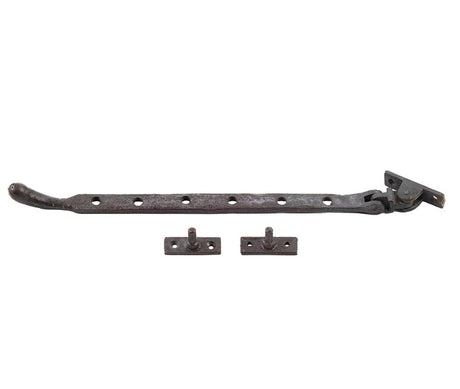 Frelan Hardware Window Furniture Beeswax / 12"/300mm Frelan - Vally Forge 300mm Bulb End Casement Stay - Beeswax