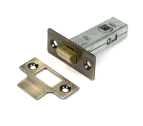 From The Anvil Locks & Latches Aged Brass / Tubular Mortice Latch / 2.5" From The Anvil - Aged Brass 2 Tubular Mortice Latch