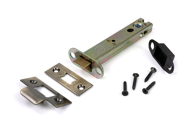 From The Anvil Locks & Latches Aged Brass / Tubular Mortice Latch / 5" From The Anvil - Aged Brass 5" Heavy Duty Latch