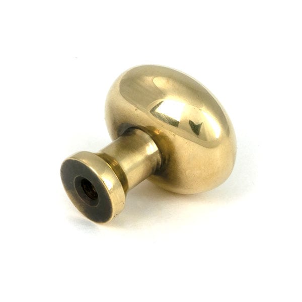 From The Anvil Cabinet Hardware Aged Brass / Cabinet Knobs / 25mm Dia. From The Anvil - Aged Brass Moore Cabinet Knob - 25mm