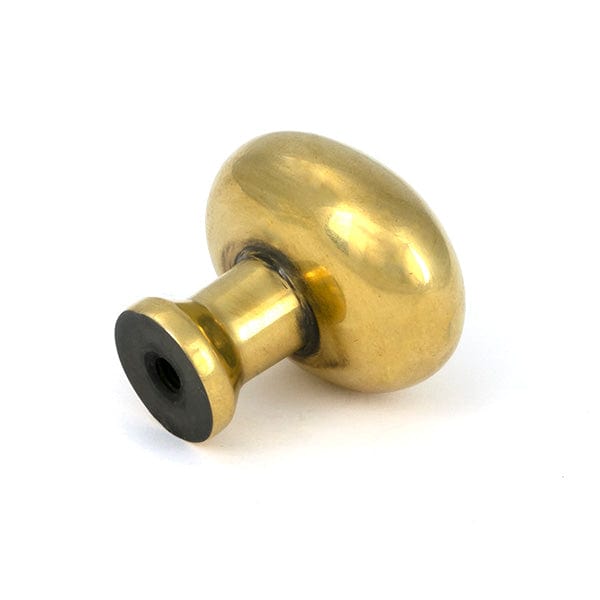 From The Anvil Cabinet Hardware Aged Brass / Cabinet Knobs / 32mm Dia. From The Anvil - Aged Brass Moore Cabinet Knob - 32mm