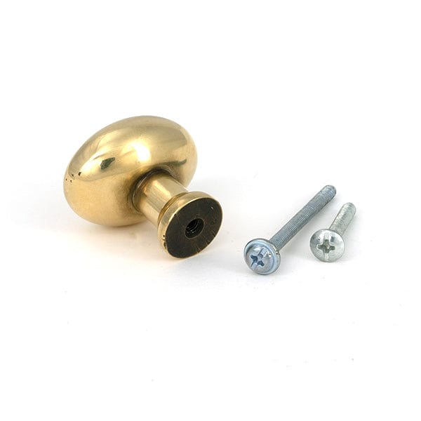 From The Anvil Cabinet Hardware Aged Brass / Cabinet Knobs / 38mm Dia. From The Anvil - Aged Brass Moore Cabinet Knob - 38mm