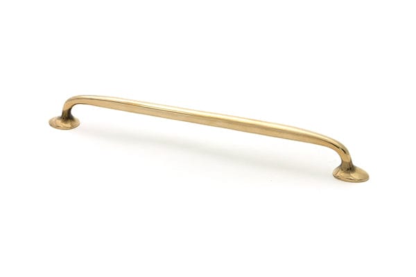 From The Anvil Cabinet Hardware Aged Brass / Cabinet Pull Handles / Large From The Anvil - Aged Brass Moore Pull Handle - Large