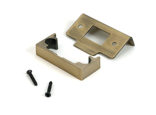 From The Anvil Locks & Latches Aged Brass / Rebate Kits From The Anvil - Aged Brass Rebate Kit for Tubular Mortice Latch