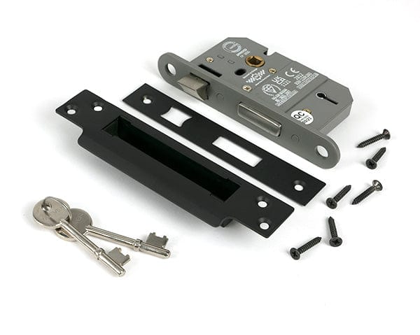 From The Anvil Locks & Latches Aged Bronze / 5 Lever Sashlocks / 2.5" / 65mm From The Anvil - Aged Bronze 2.5" 5 Lever BS Sash Lock KA