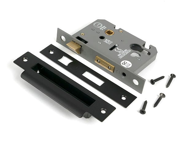 From The Anvil Locks & Latches Aged Bronze / DIN Euro Sash Lock / 3" / 76mm From The Anvil - Aged Bronze 3" Euro Profile Sash Lock