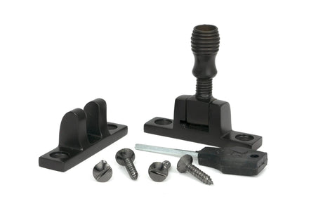 From The Anvil Window Furniture Aged Bronze / Sash Window Brighton Fasteners / Yes From The Anvil - Aged Bronze Beehive Brighton Fastener - Narrow (Square)