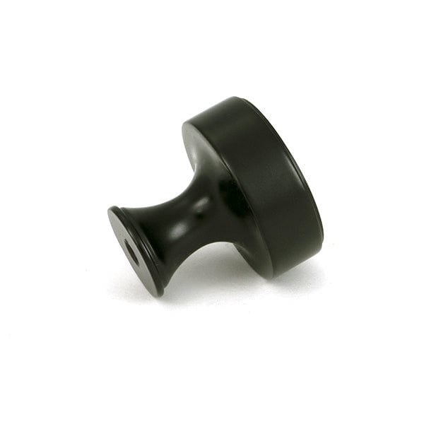 From The Anvil Cabinet Hardware Aged Bronze / Cabinet Knobs / 38mm Dia. From The Anvil - Aged Bronze Scully Cabinet Knob - 38mm
