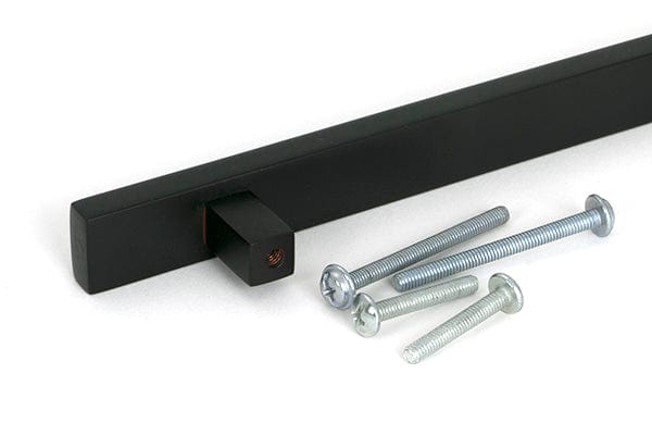 From The Anvil Cabinet Hardware Aged Bronze / Cabinet Pull Handles / Large From The Anvil - Aged Bronze Scully Pull Handle - Large