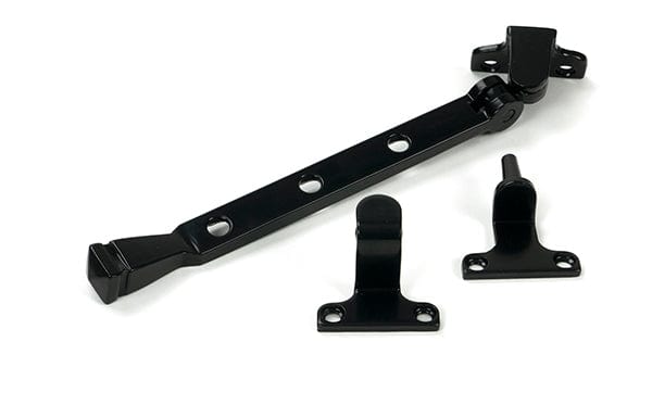 From The Anvil Window Furniture Black / 8"/200mm From The Anvil - Black 8" Avon Stay (Steel Window)