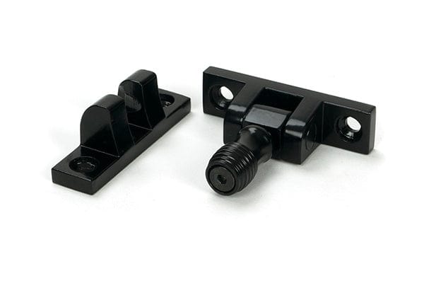 From The Anvil Window Furniture Black / Sash Window Brighton Fasteners / Yes From The Anvil - Black Beehive Brighton Fastener - Narrow (Square)