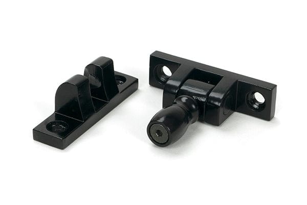 From The Anvil Window Furniture Black / Sash Window Brighton Fasteners / Yes From The Anvil - Black Mushroom Brighton Fastener - Narrow (Square)