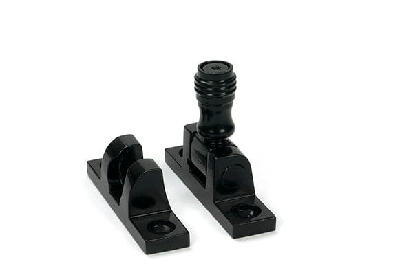 From The Anvil Window Furniture Black / Sash Window Brighton Fasteners / Yes From The Anvil - Black Prestbury Brighton Fastener - Narrow (Square)