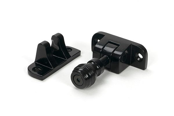 From The Anvil Window Furniture Black / Sash Window Brighton Fasteners / Yes From The Anvil - Black Prestbury Brighton Fastener (Radiused)