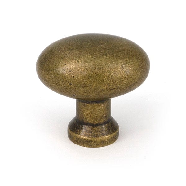 From The Anvil Cabinet Hardware Burnished Brass / Cabinet Knobs / 38mm Dia. From The Anvil - Burnished Brass Moore Cabinet Knob - 38mm