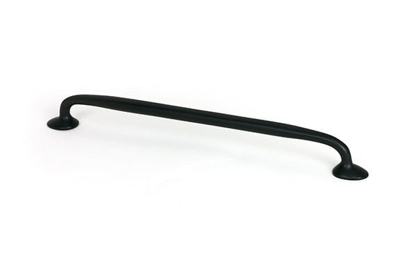 From The Anvil Cabinet Hardware Matt Black / Cabinet Pull Handles / Large From The Anvil - Matt Black Moore Pull Handle - Large
