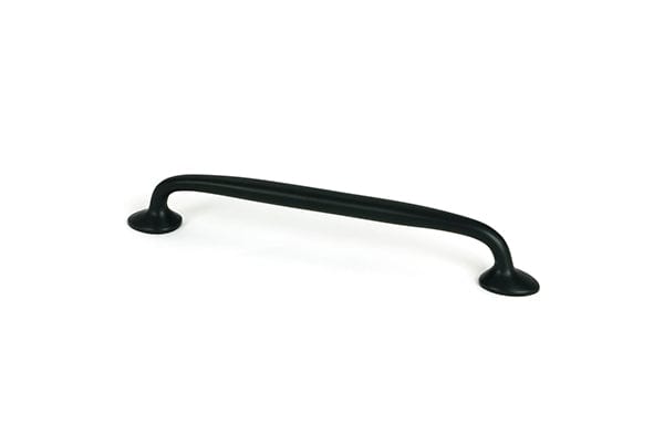 From The Anvil Cabinet Hardware Matt Black / Cabinet Pull Handles / Medium From The Anvil - Matt Black Moore Pull Handle - Medium