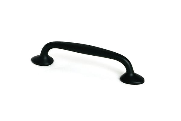 From The Anvil Cabinet Hardware Matt Black / Cabinet Pull Handles / Small From The Anvil - Matt Black Moore Pull Handle - Small