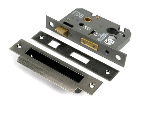 From The Anvil Locks & Latches Pewter Patina / DIN Euro Sash Lock / 2.5" / 65mm From The Anvil - Pewter 2.5" Euro Profile Sash Lock