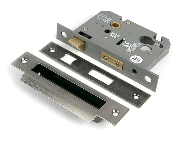 From The Anvil Locks & Latches Pewter Patina / DIN Euro Sash Lock / 3" / 76mm From The Anvil - Pewter 3" Euro Profile Sash Lock