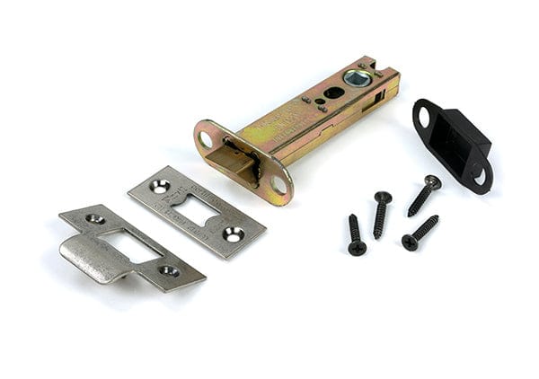 From The Anvil Locks & Latches Pewter Patina / Tubular Mortice Latch / 4" From The Anvil - Pewter 4" Heavy Duty Latch