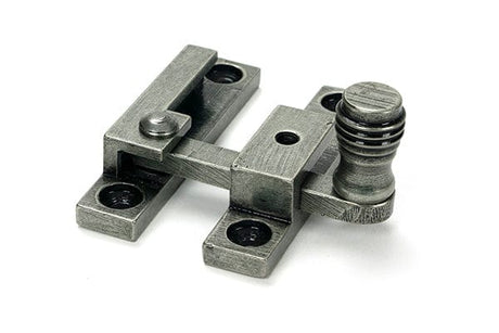 From The Anvil Window Furniture Pewter Patina / Sash Window Quadrant Fasteners / Yes From The Anvil - Pewter Prestbury Quadrant Fastener - Narrow