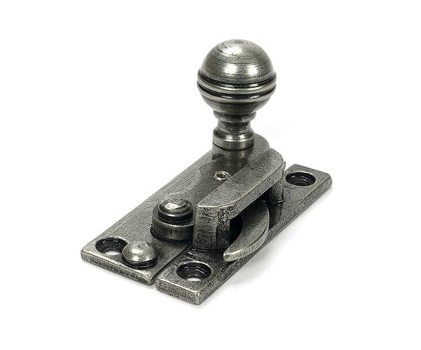From The Anvil Window Furniture Pewter Patina / Sash Window Hook Fasteners / Yes From The Anvil - Pewter Prestbury Sash Hook Fastener
