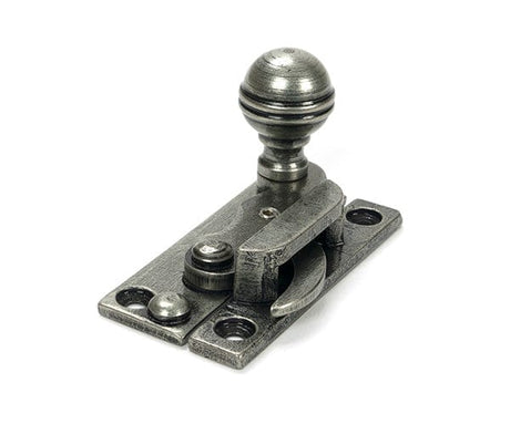 From The Anvil Window Furniture Pewter Patina / Sash Window Hook Fasteners / Yes From The Anvil - Pewter Prestbury Sash Hook Fastener