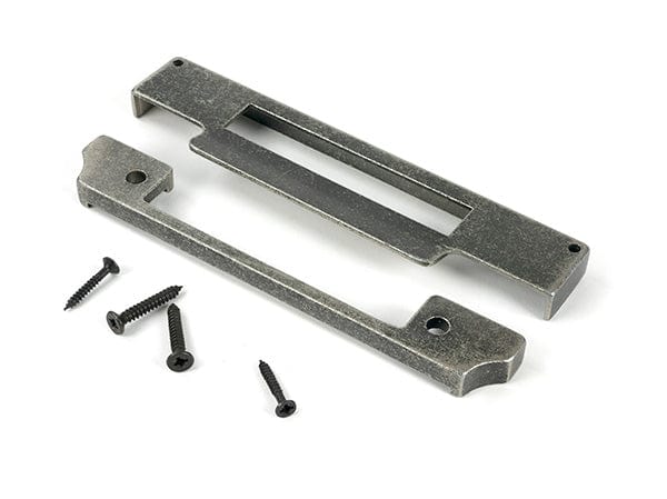 From The Anvil Locks & Latches Pewter Patina / DIN Rebate Kit From The Anvil - Pewter Rebate Kit for Euro Sash Lock