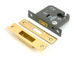 From The Anvil Locks & Latches Polished Brass / Euro Profile Deadlocks / 3" / 76mm From The Anvil - Polished Brass 3" Euro Profile Dead Lock