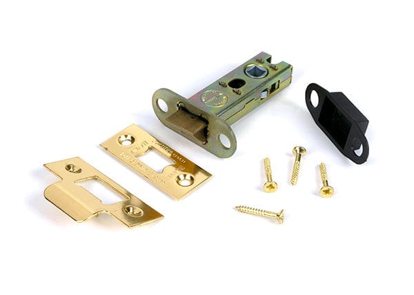 From The Anvil Locks & Latches Polished Brass / Tubular Mortice Latch / 3" From The Anvil - Polished Brass 3" Heavy Duty Latch