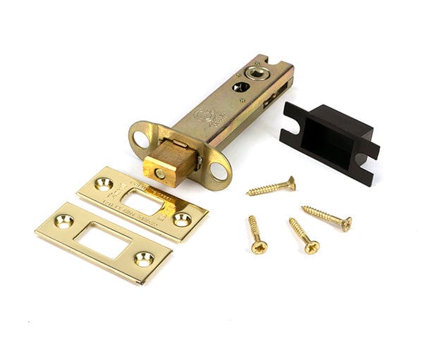 From The Anvil Locks & Latches Polished Brass / Tubular Dead Bolts / 4" / 102mm From The Anvil - Polished Brass 4" Heavy Duty Tubular Deadbolt