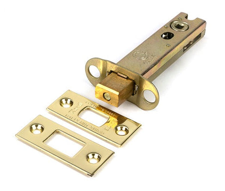 From The Anvil Locks & Latches Polished Brass / Tubular Dead Bolts / 4" / 102mm From The Anvil - Polished Brass 4" Heavy Duty Tubular Deadbolt