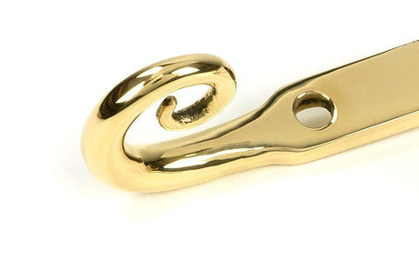 From The Anvil Window Furniture Polished Brass / 8"/200mm From The Anvil - Polished Brass 8" Monkeytail Stay (Steel Window)
