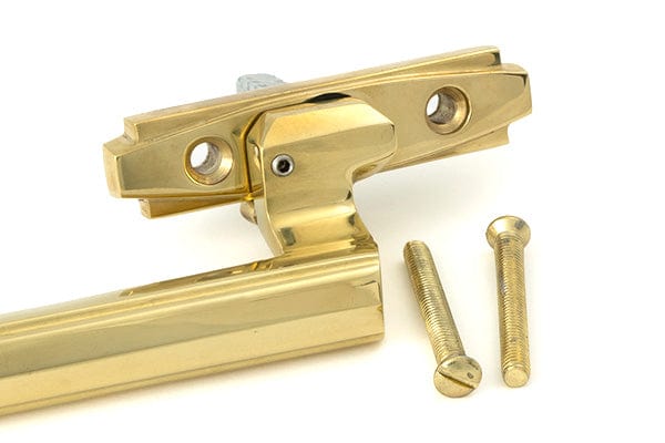 From The Anvil Window Furniture Polished Brass / Right Hand / Yes From The Anvil - Polished Brass Art Deco Espag - RH