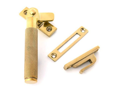 From The Anvil Window Furniture Polished Brass / Yes / Mortice & Hook Place From The Anvil - Polished Brass Locking Brompton Fastener LH