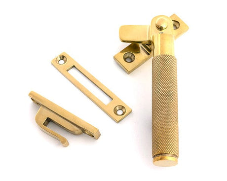 From The Anvil Window Furniture Polished Brass / Yes / Mortice & Hook Place From The Anvil - Polished Brass Locking Brompton Fastener RH