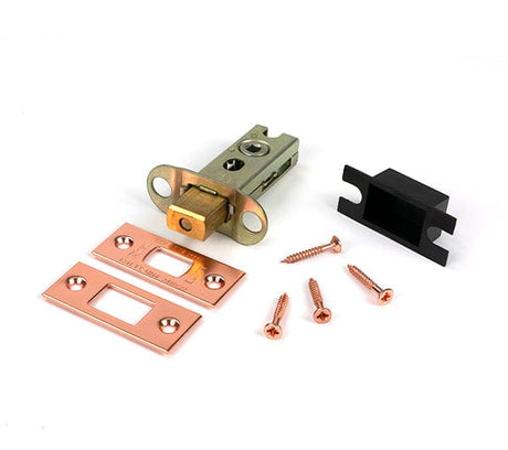 From The Anvil Locks & Latches Polished Bronze / Tubular Dead Bolts / 2.5" / 65mm From The Anvil - Polished Bronze 2.5" Heavy Duty Tubular Deadbolt