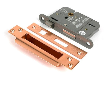 From The Anvil Locks & Latches Polished Bronze / 5 Lever Sashlocks / 3" / 76mm From The Anvil - Polished Bronze 3" 5 Lever BS Sash Lock