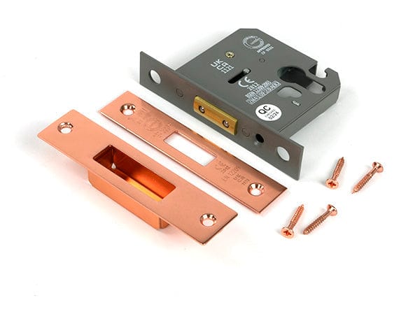 From The Anvil Locks & Latches Polished Bronze / Euro Profile Deadlocks / 3" / 76mm From The Anvil - Polished Bronze 3" Euro Profile Dead Lock