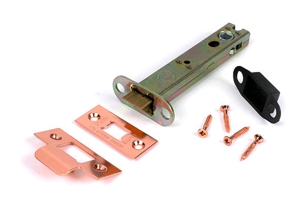 From The Anvil Locks & Latches Polished Bronze / Tubular Mortice Latch / 5" From The Anvil - Polished Bronze 5" Heavy Duty Latch