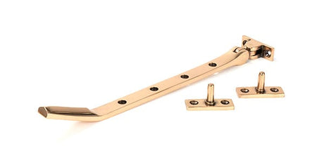 From The Anvil Window Furniture Polished Bronze / 10"/250mm From The Anvil - Polished Bronze Art Deco 10" Stay